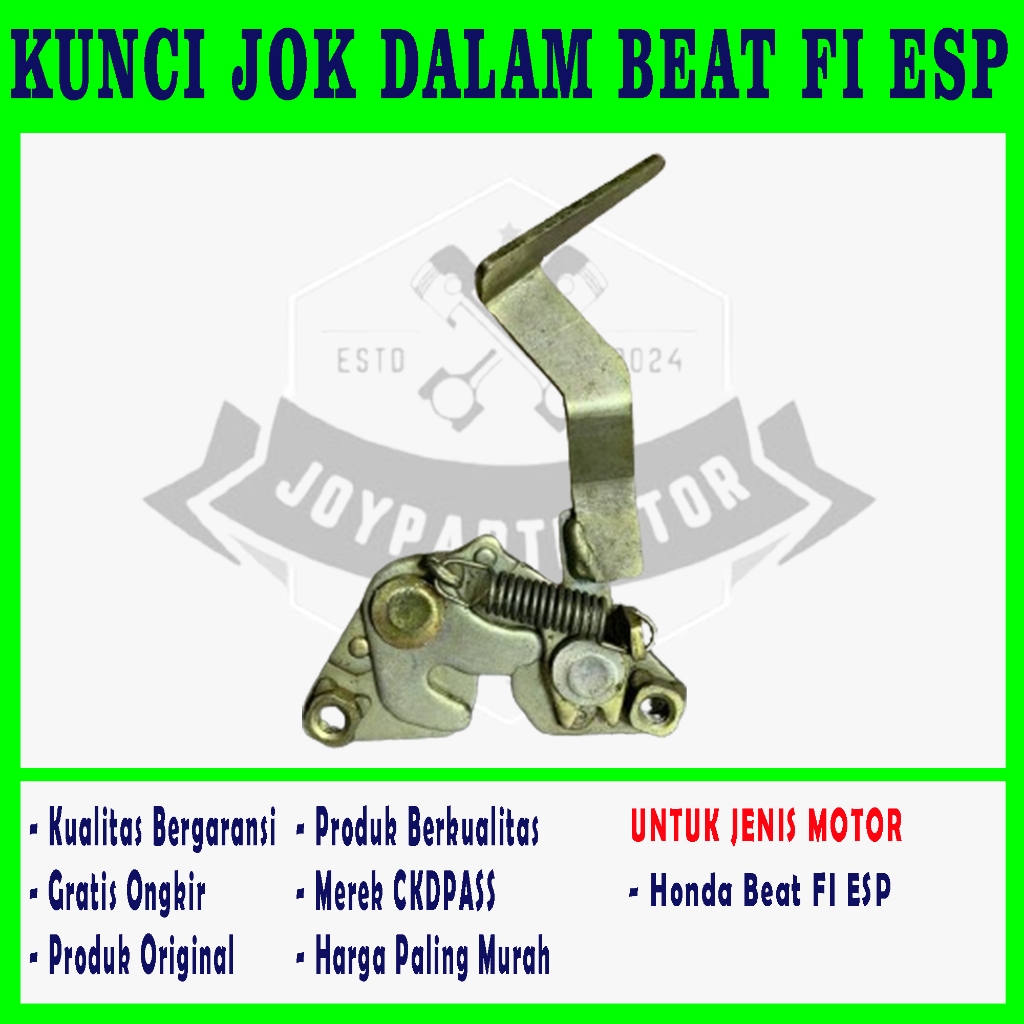 Jual Joypartmotor Lawan Kunci Jok Dalam Belakang Honda Beat New Fi Esp Engsel Dudukan Kupu