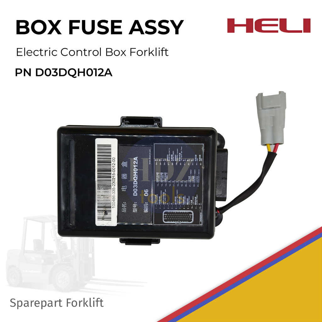 Jual Box Fuse Assy Elektrik Kontrol Box Forklift HELI Shopee Indonesia