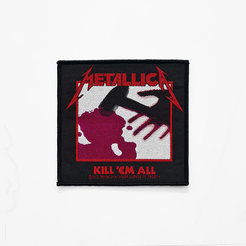 Jual Official Metallica - Kill Em All Woven Patch | Shopee Indonesia