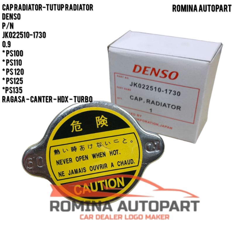 Jual CAP RADIATOR | TUTUP RADIATOR 0.9 MITSUBISHI PS100 PS120 PS125 ...