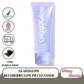 Glad2Glow Blueberry Ceramide Low pH Cleanser 70ml