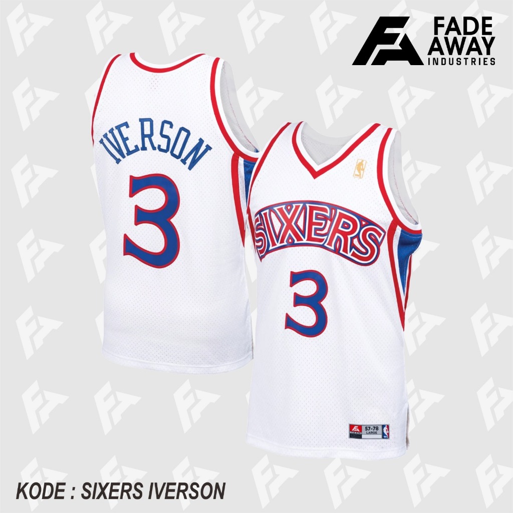 Sixers Iverson Jersey Sixers Jersey Camiseta Iverson Sixers