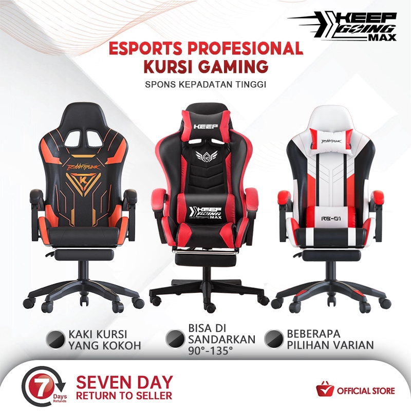 Jual Keep Going Max- Kursi Gaming/ Gaming Chair / Kursi Santai Kursi