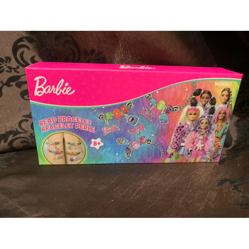 Jual Miniso Barbie DIY Bright Bead Bracelet Gelang Barbie Gelang