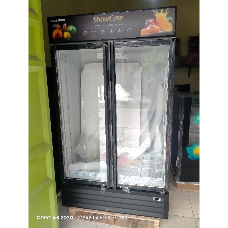 Jual Showcase Polytron 2 Pintu 1000 Liter Scn 1020 Shopee Indonesia