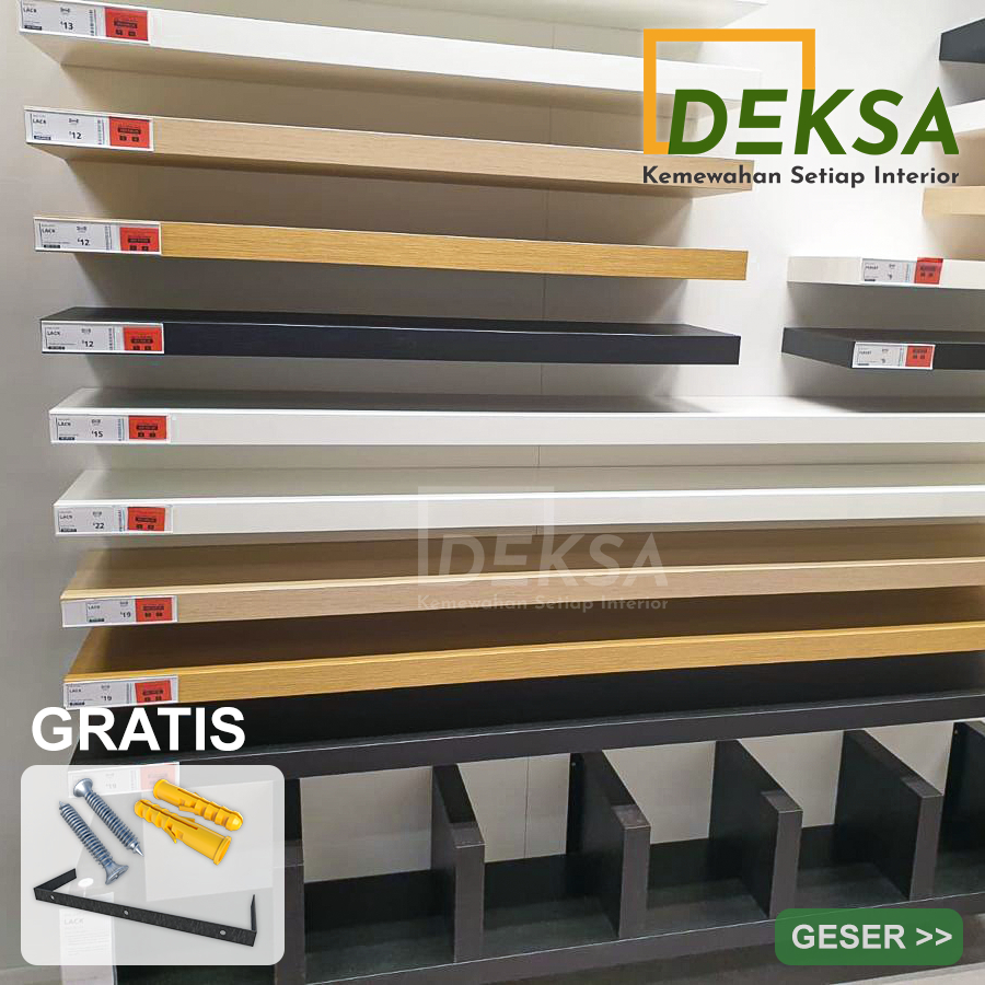 Jual Ambalan Rak Dinding Aestetic Modern EXTRA JUMBO Ukuran Panjang ...