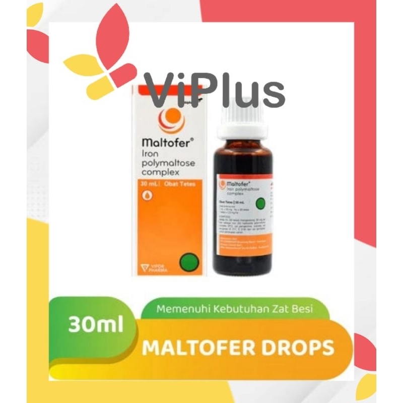 Jual Maltofer drops 30 ml - obat anemia - ViPlus | Shopee Indonesia
