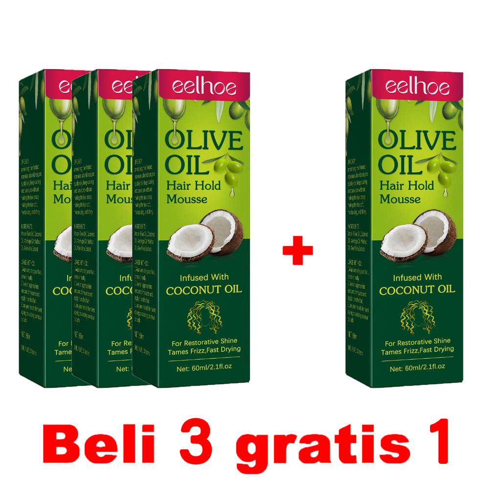 Jual EELHOE 【Produk Asli Resmi/Beli 3 Gratis 1】Hair Mousse Curly 100ml ...