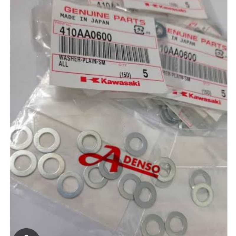 Jual Ring Washer Baut Bak Mesin Blok Mesin Ninja R Rr Ss Kis Original Shopee Indonesia