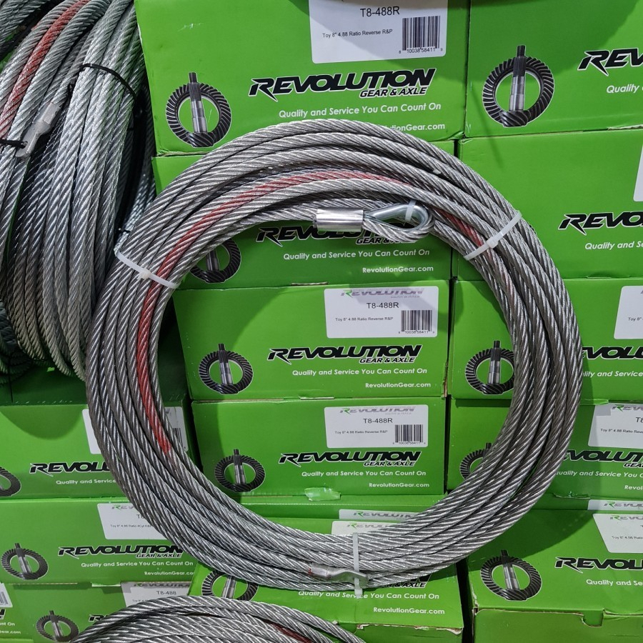 Jual Tali Seling Sling Baja Winch. 9 mm Panjang 26 meter. Standar Winch ...
