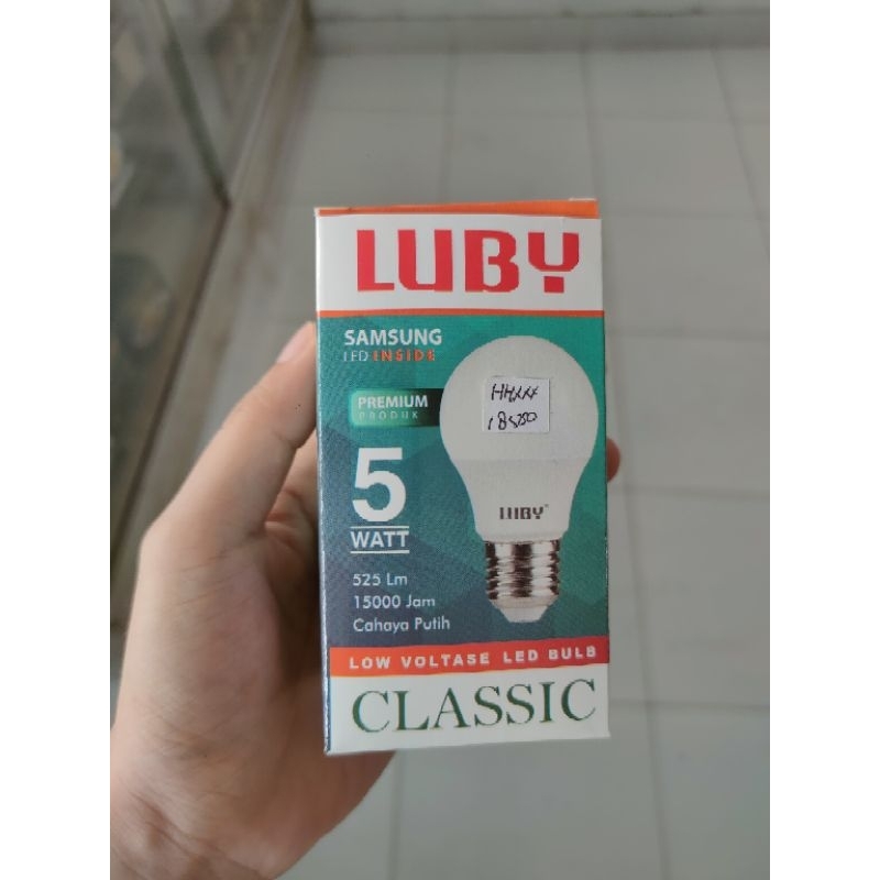 Jual lampu lubby LED 5 watt classic original | Shopee Indonesia