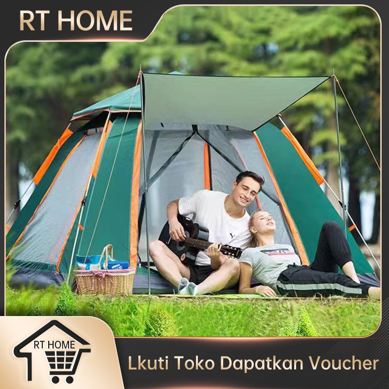 Jual Nome Tenda Camping Kapasitas 4 6 Orang Tenda Gunung Outdoor Dan Indoor Tenda Otomatis 7481