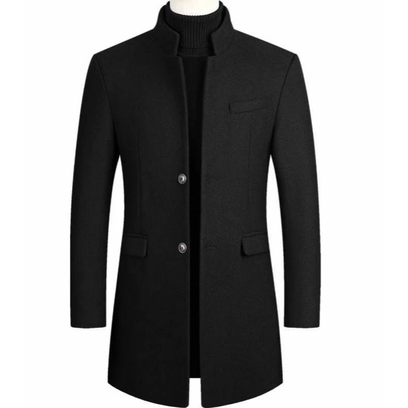 Jual Jas blazer pria long Coat/jas formal/jas hitam trend/jas kekinian ...