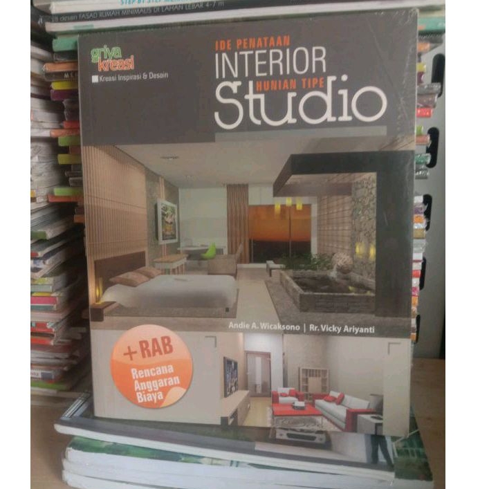 Jual BUKU IDE PENATAAN INTERIOR HUNIAN TIPE STUDIO | Shopee Indonesia