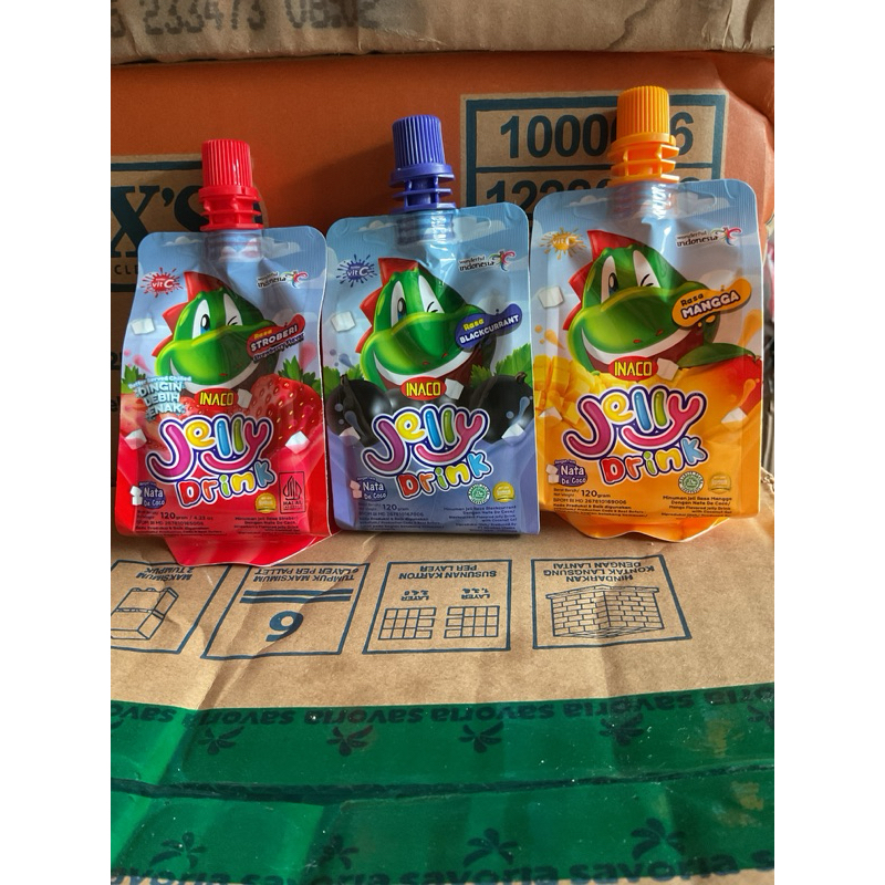 Jual inaco jelly drink dengan nata de coco 120gr | Shopee Indonesia