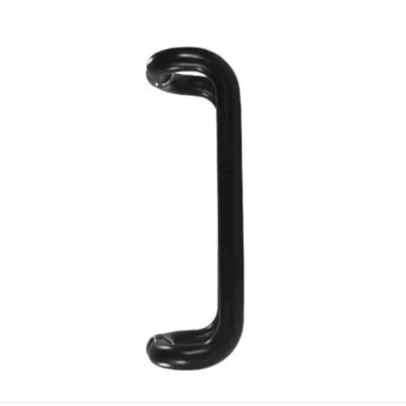 Jual Handle D pipa 1 inch 25mm AS 35 cm warna hitam doff Pegangan pintu ...