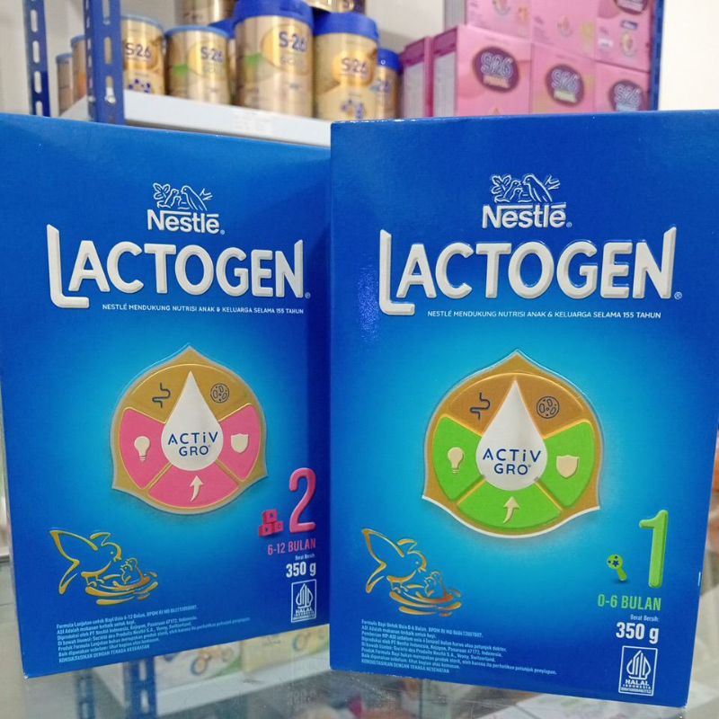 Jual Lactogen 1/ Lactogen 2 350gram (ED 2025) | Shopee Indonesia