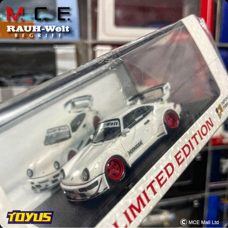 Jual MCE Impossible Perfect - Porsche RWB 964 Hoonigan White Red Velg ...