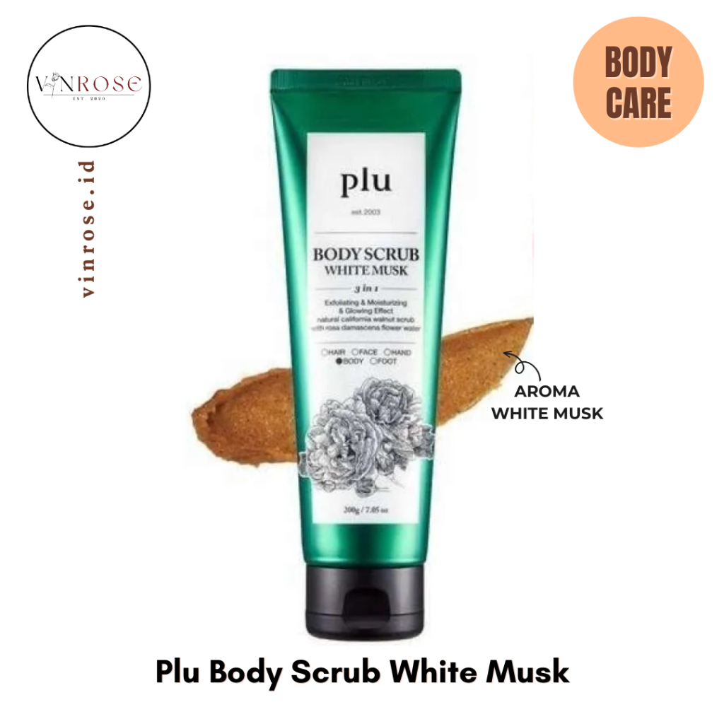 Jual Plu Body Scrub White Musk Korea 200ml Scrub Tubuh Shopee Indonesia