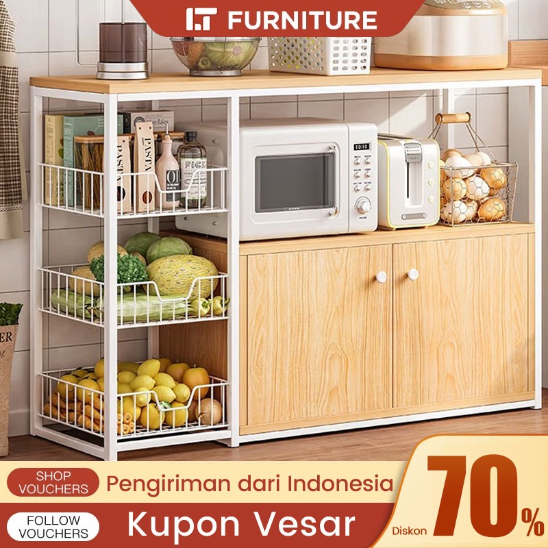 Jual LITAI Rak Oven Microwave/ Rak Oven/ Kitchen Rack/ Rak Microwave ...