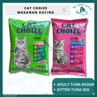 Jual CAT CHOIZE Makanan Kucing 800gr 1Kg Adult Kitten CatChoize Baby ...