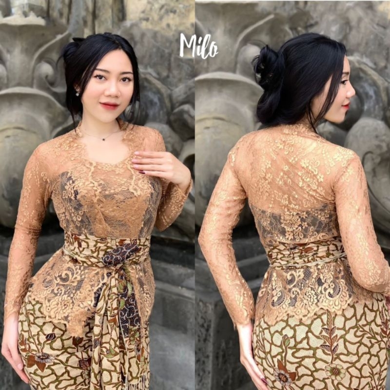 Jual KEBAYA BALI METALIK | Shopee Indonesia