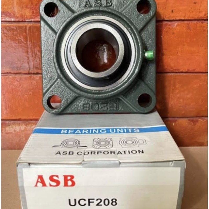 Jual Bearing Laher Duduk Pillow Block Asb Ucf As Mm Shopee Indonesia