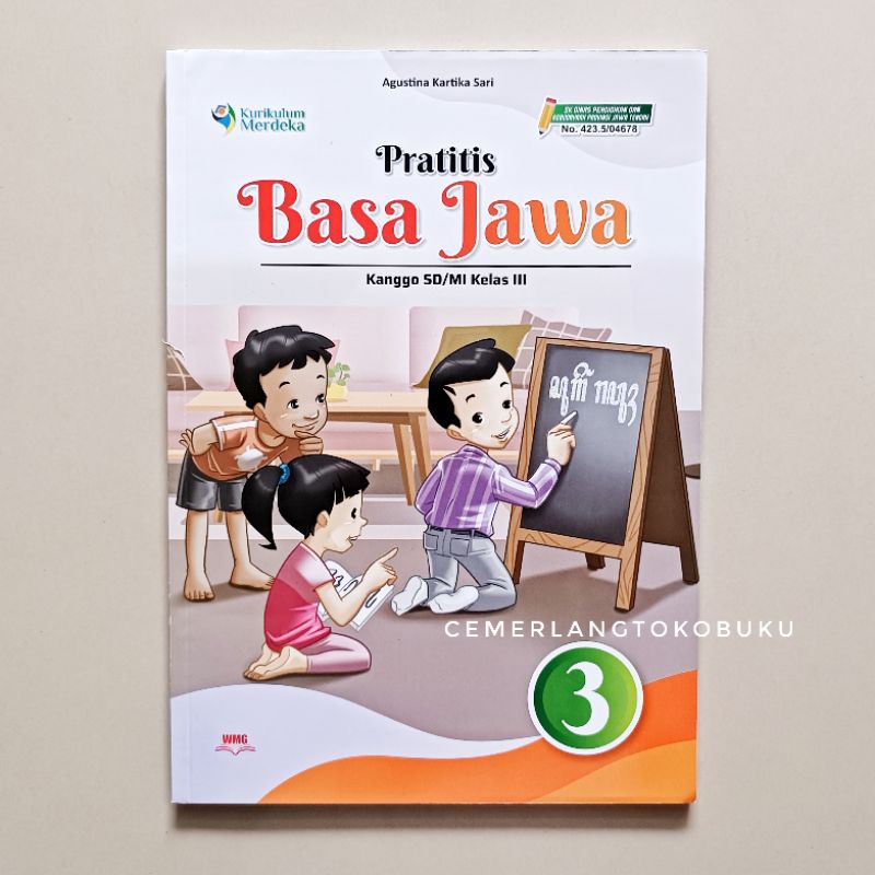 Jual Buku Pratitis Basa Jawa Kelas 3 Sd Kurikulum Merdeka Shopee