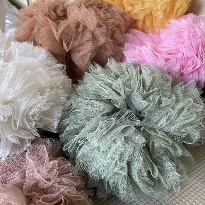 Jual READY Scrunchie Ikat Rambut Cepol Hijab / Cepolan Tile Hijab ...