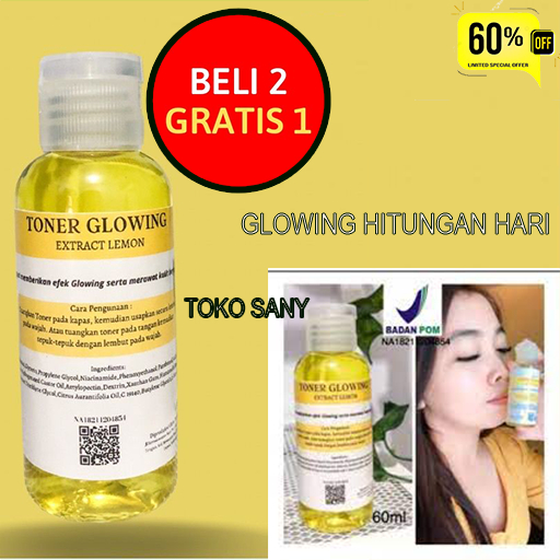Jual TONER PELICIN EXTRAK LEMON BPOM STRONG + EXTRAK NIACINAMIDE ...