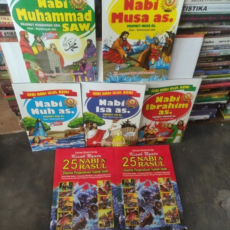 Jual Buku Non Fiksi Cerita Anak ,kisah Teladan, Kisah Nyata 25 Nabi ...