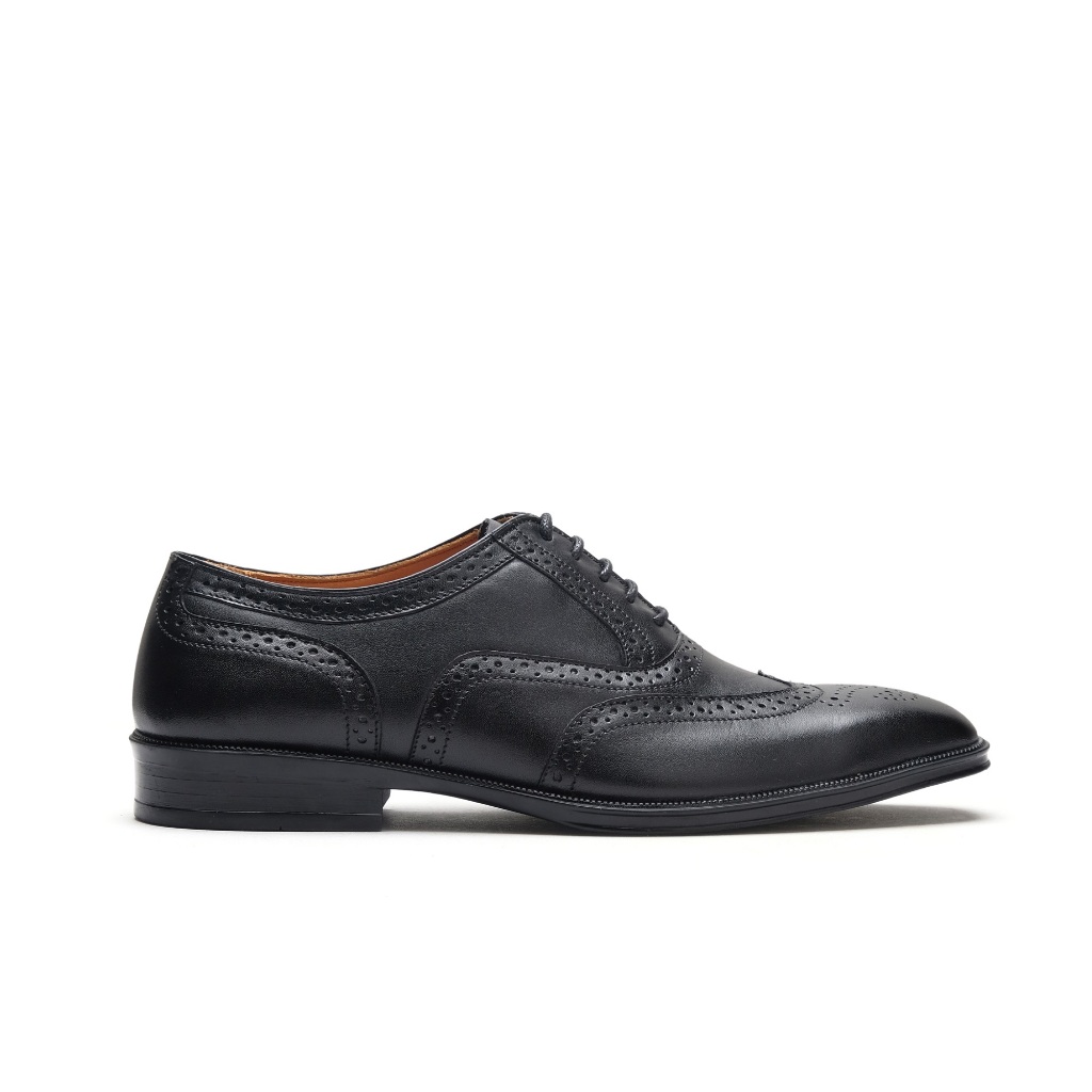 Jual William Black - Sepatu Kulit Oxford Formal Wedding Shoes Wingtip ...