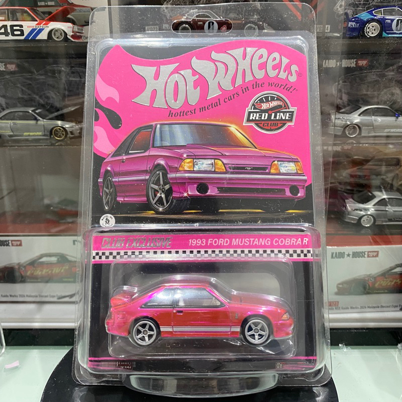 ホットウィール RLC ピンク パーティーカー 1993 フォード マスタング Amazon.com: Mattel Hot Wheels RLC Exclusive Pink Edition
