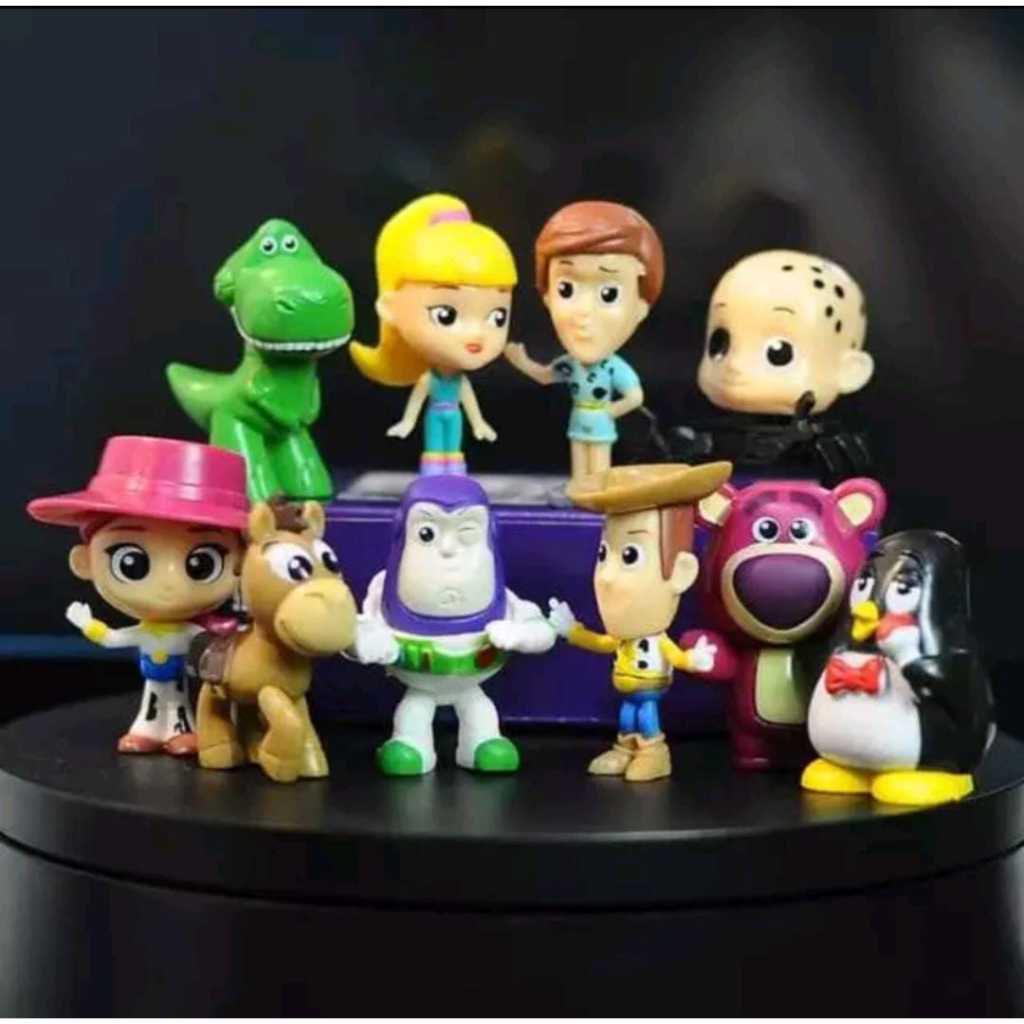 17pcs Toy Story Figures Set, Kids Cartoon Characters Collectible Model Dolls Toys Table Ornaments | UK
