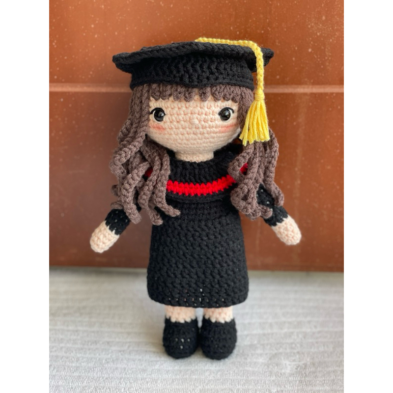 Jual Boneka CUSTOM rajut & GRADUATION WISUDA amigurumi | Shopee Indonesia