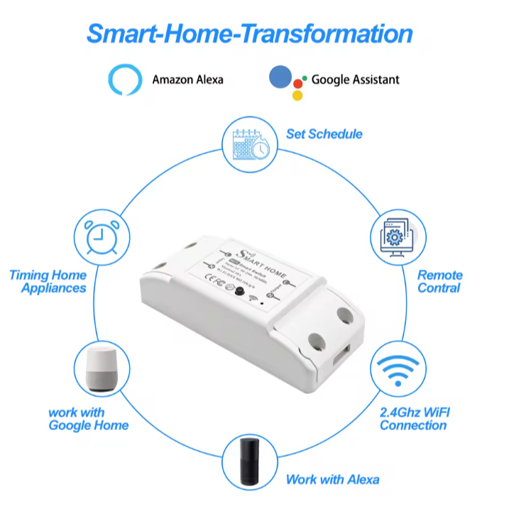 Jual Smart Switch wireless Smart Breaker Smart Home wifi | Shopee Indonesia