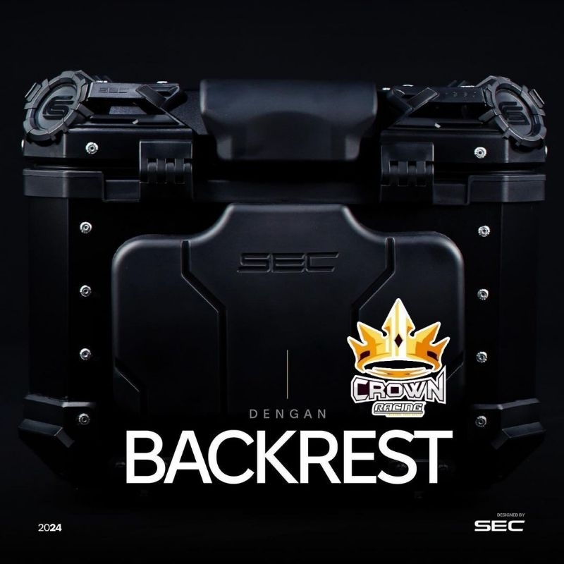 Jual Box Belakang Motor SEC Black Ops By Nemo 45 Liter Universal ...