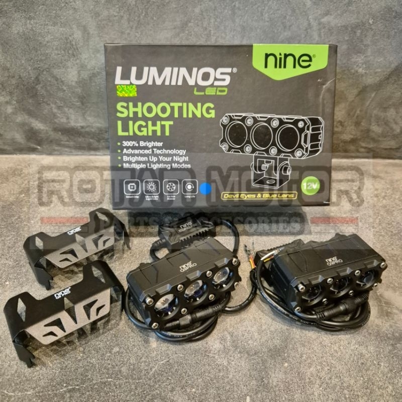 Jual Mini Projie Luminos Q9 Pro Triple Lens Blue Lens Q9 PRO / LUMINOS ...