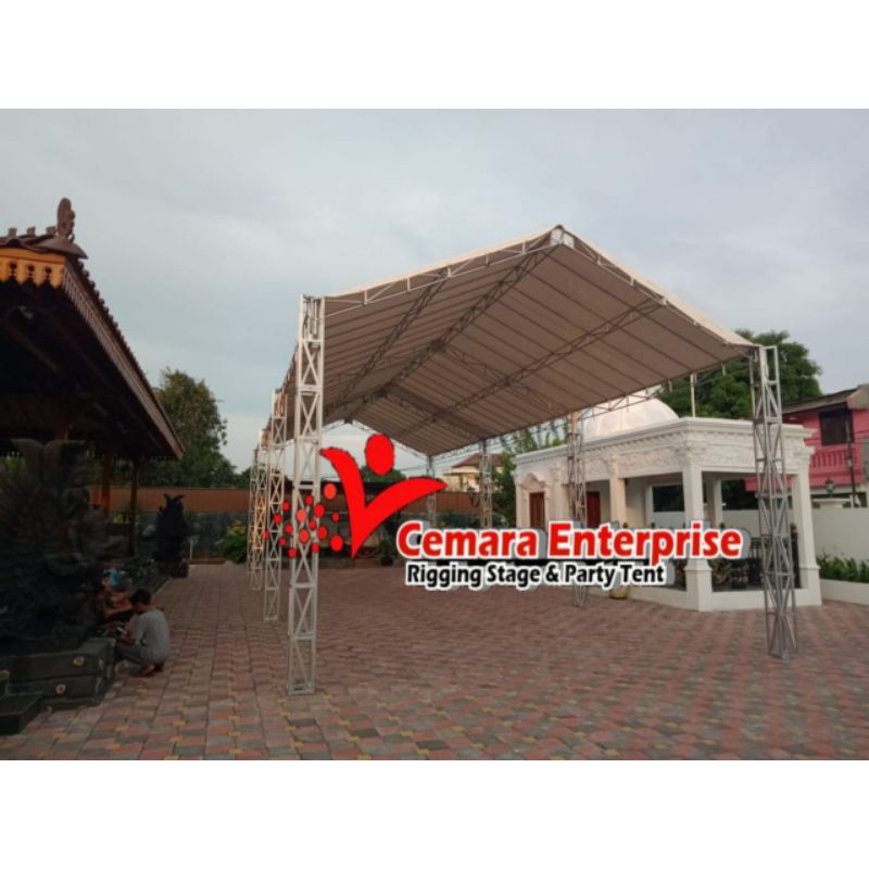 Jual Tenda Hajatan Segitiga / Tenda Pesta Segitiga/ Tenda Masjid ...