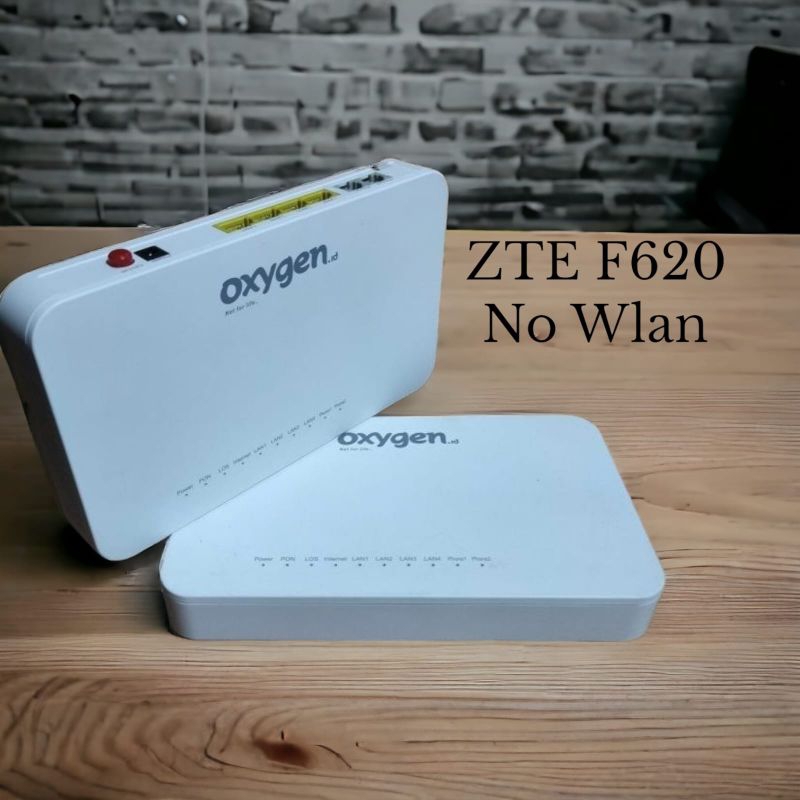 Jual MODEM GPON ONT ZTE ZXHN F620 NO WLAN | Shopee Indonesia