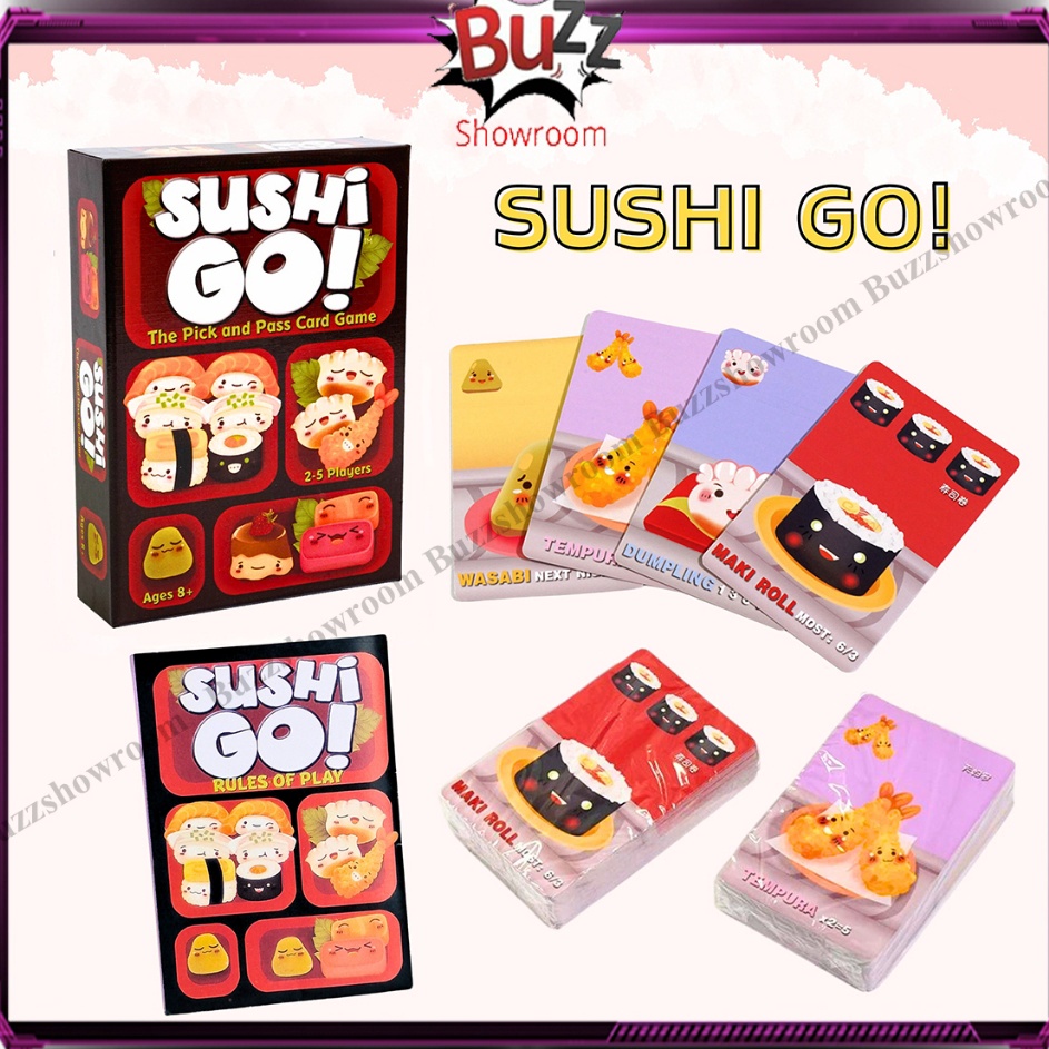 Jual Board Game Sushi Go Boardgame Board Games | Shopee Indonesia