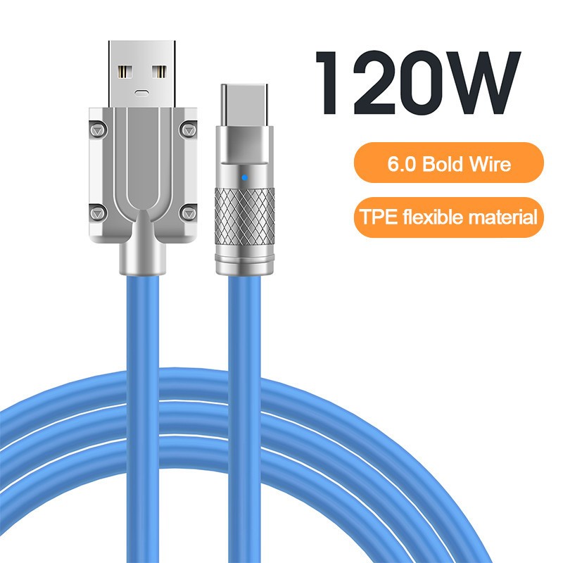 Jual Kabel Data 120W Fast Charging IOS Type c To Tipe C PD Micro Usb ...