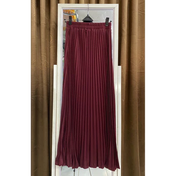 Premium Rok Plisket Panjang Wanita Allsize 40 Warna