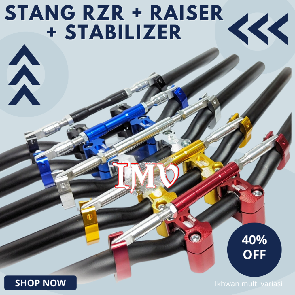 Jual Stang Rzr Satria Fu Injeksi Sonic Vixion Cb150r Beat Street Karbu ...