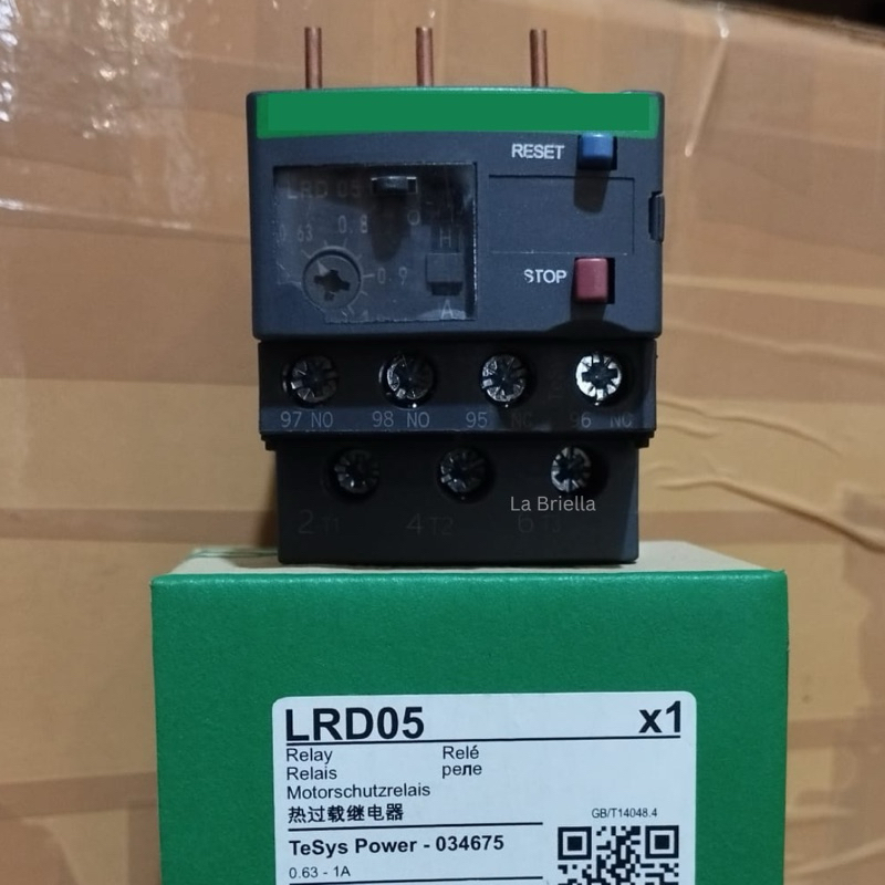 Jual Thermal Overload Relay LRD22 16a24a LRD Shopee Indonesia