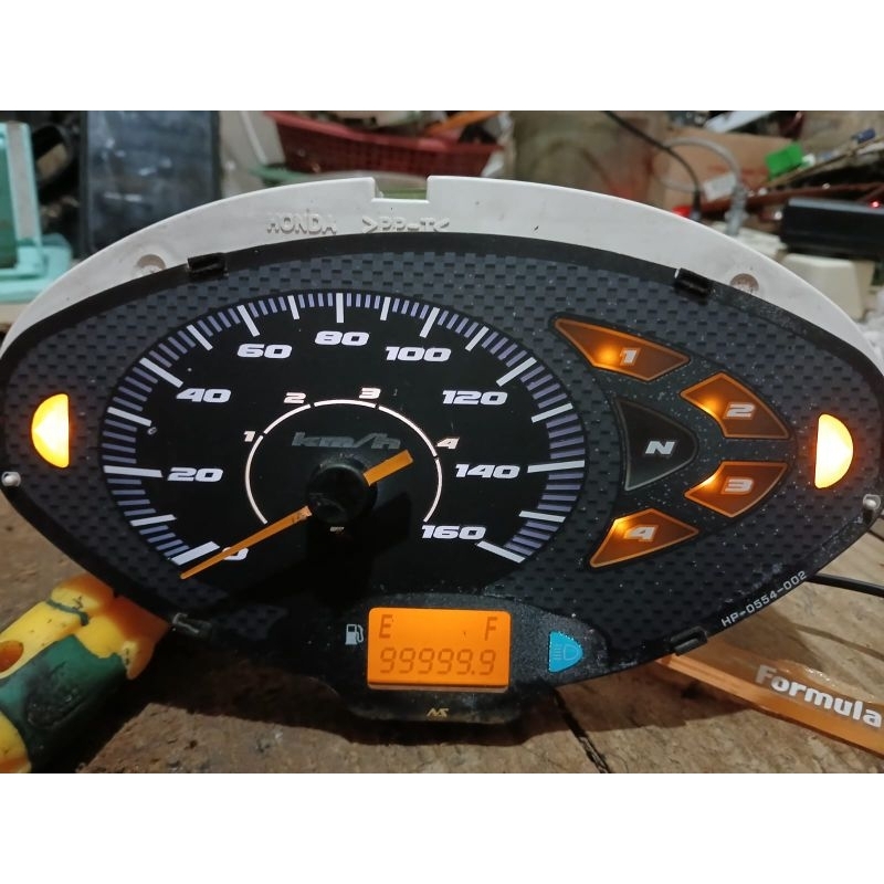 Jual mesin spidometer Honda kharisma d songket putih original copotan ...