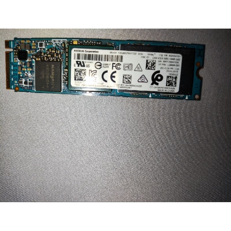 Jual Kioxia 1TB SSD XG6 M.2 2280 PCIe Gen3 x4 NVMe KXG60ZNV1T02 Solid ...