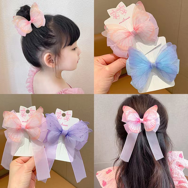 Jual GS JEPIT RAMBUT PITA ANAK PEREMPUAN MODEL KUPU / JEPITAN RAMBUT ...