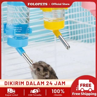 FOLOPETS Tempat Minum Botol Hamster / Kelinci / Marmut 80ml