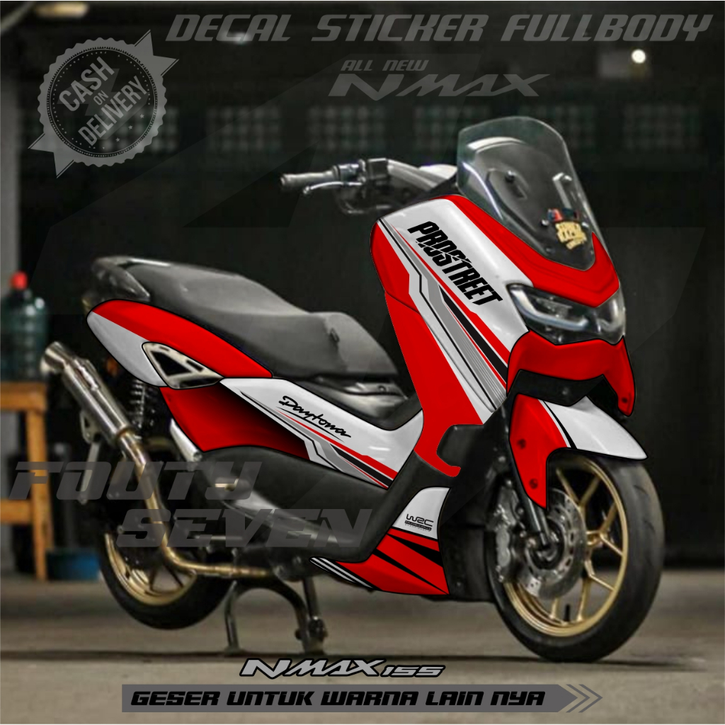 Jual Sticker Decal Nmax New Sticker Striping Full Body Variasi Sticker ...